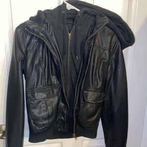 Leather jacket